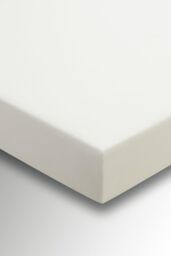 Helena Springfield 'Plain Dye' Polycotton Fitted Sheet Extra Deep in Ivory - Size: Super King Fitted - thumbnail 1