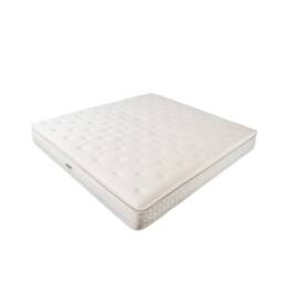 Angel Cerda Natural-Latex Hybrid Mattress with Mini Springs & 7-Zone Pocket in White - Size: EU Double - thumbnail 3