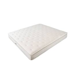 Angel Cerda Natural-Latex Hybrid Mattress with Mini Springs & 7-Zone Pocket in White - Size: EU Double - thumbnail 7