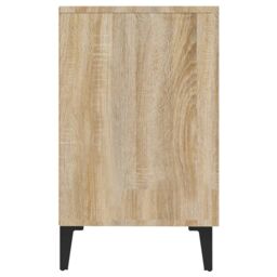 Berkfield Home Sideboard Sonoma Oak 100x36x60 cm Engineered Wood in Brown - Size: 100 x 36 x 60 cm - thumbnail 6