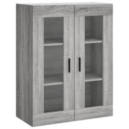 Berkfield Home Wall Mounted Cabinets 2 pcs Grey Sonoma Engineered Wood - thumbnail 5