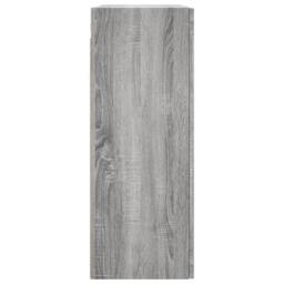 Berkfield Home Wall Mounted Cabinets 2 pcs Grey Sonoma Engineered Wood - thumbnail 7