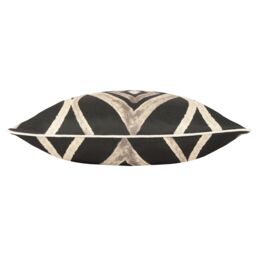 Wylder Tropics Cape Ikat Reversible Tropical Cushion in Black - Size: 50 cm x 50 cm - thumbnail 2