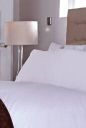 Martex White Bolster Pillowcase Cotton Percale - Sestina 100% Cotton Bolster - Size: Small Double - thumbnail 2