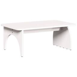 Berkfield Home Coffee Table White 80 x 50 x 31 cm Solid pine wood - thumbnail 8