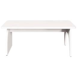 Berkfield Home Coffee Table White 80 x 50 x 31 cm Solid pine wood - thumbnail 6