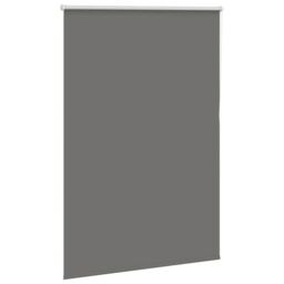 Berkfield Home Roller Blind Blackout Grey 115x130 cm Fabric Width 110.7 cm Polyester - thumbnail 3