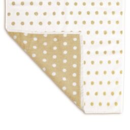 Allure Bath Fashions Polka Dot Patterned Towels - Stone - thumbnail 2