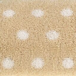 Allure Bath Fashions Polka Dot Patterned Towels - Stone - thumbnail 4