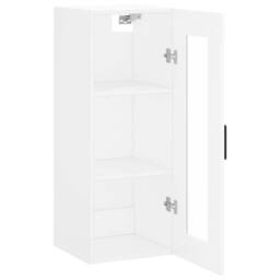 Berkfield Home Wall Mounted Cabinet White 34.5x34x90 cm - thumbnail 6