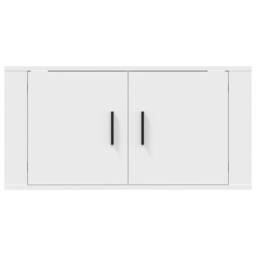 Berkfield Home Wall Mounted TV Cabinet White 80x34.5x40 cm - thumbnail 6