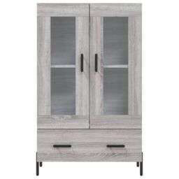 Berkfield Home Highboard Grey Sonoma 69.5x31x115 cm Engineered Wood - thumbnail 6
