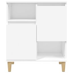 Berkfield Home Sideboards 3 pcs White 60x35x70 cm Engineered Wood - Size: 60 x 35 x 70 cm - thumbnail 6
