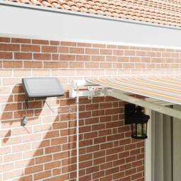 Berkfield Home Manual Retractable Awning with LED Multicolour Stripe 450x300 cm - thumbnail 4