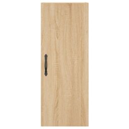 Berkfield Home Wall Mounted Cabinet Sonoma Oak 34.5x34x90 cm Engineered Wood in Brown - thumbnail 6