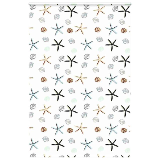 Berkfield Home Shower Roller Blind with Cassette 160x240 cm Fabric Width 156 cm in Black - image 1