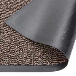 Berkfield Home Doormat Tufted 60x90 cm Dark Brown - thumbnail 3