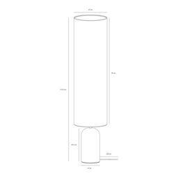 Nordlux Modern Indoor Floor Lamp Brown Tyvek E27 Crinkled Fabric - Mains Powered, IP20 - thumbnail 9
