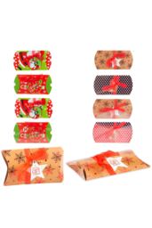 VFM e-Store Christmas Gift Boxes Xmas Themed X 4 12cm x 7. 5cm Christmas Themed - thumbnail 1