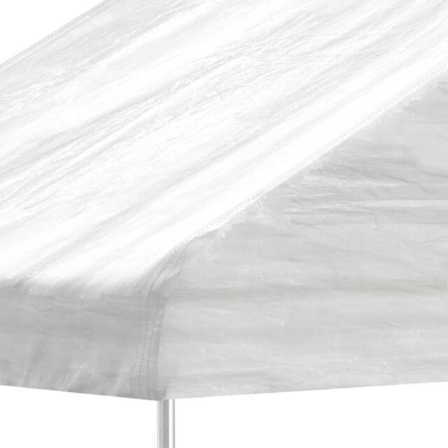 Berkfield Home Gazebo with Roof White 5.88x2.23x3.75 m Polyethylene - image 1