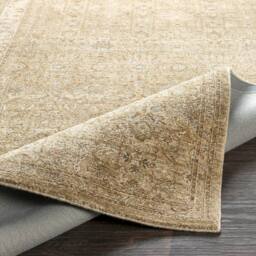 Livabliss Becki Owens Penny Vintage Beige Tan Traditional Vintage Boho Fringe Rug - Size: 160 cm x 215 cm - thumbnail 4