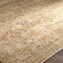 Livabliss Becki Owens Penny Vintage Beige Tan Traditional Vintage Boho Fringe Rug - Size: 160 cm x 215 cm - thumbnail 3