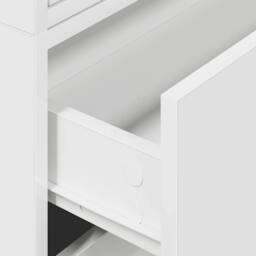 Berkfield Home Durable Cabinets with 2 Drawers 2 pcs White 60x31x40 cm Engineere - Size: 60 x 31 x 40 cm - thumbnail 8
