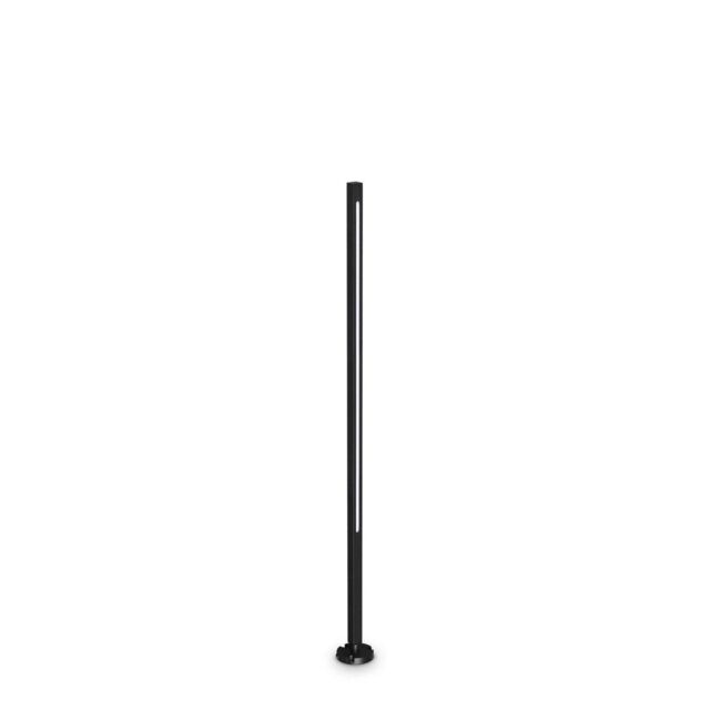 Netlighting JEDI 120cm LED Outdoor Bollard Black 3000K IP65 NonDim - image 1