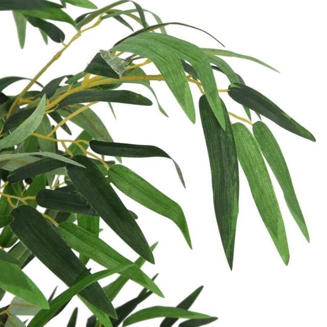 Berkfield Home Artificial Bamboo Tree 988 Leaves 150 cm Green - image 1