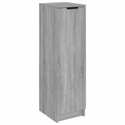 Berkfield Home Shoe Cabinet Grey Sonoma 30x35x100 cm Engineered Wood - Size: 30 x 35 x 100 cm - thumbnail 1