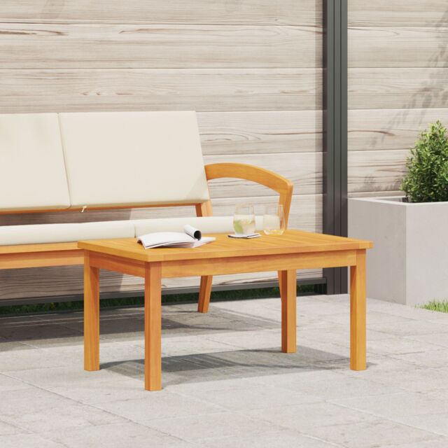 Berkfield Home Coffee Table 75x40x38 cm Solid Wood Acacia in Brown - Size: 75 x 40 x 38 cm - image 1