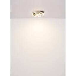 Netlighting Darryl I Semi Ceiling Light Black 4x LED 2700-6500K Dimmable Remote - thumbnail 6
