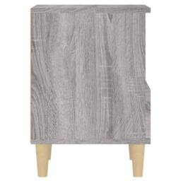 Berkfield Home Bedside Cabinet Grey Sonoma 40x35x50 cm - Size: 40 x 35 x 50 cm - thumbnail 8