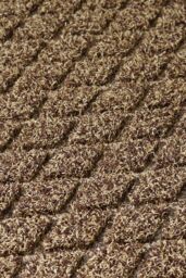 JVL Dirt Defender Scraper Doormat 40x60cm Diamond Beige - Size: 40 cm x 60 cm - thumbnail 3