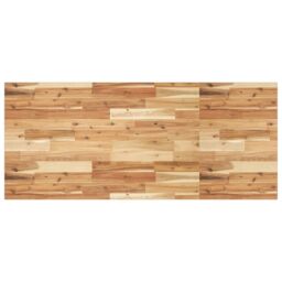 Berkfield Home Table Top Rectangular 120x60x2 cm Solid Wood Acacia in Brown - Size: 120 x 60 x 2 cm - thumbnail 2