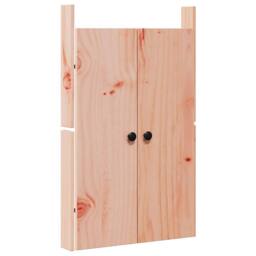 Berkfield Home Outdoor Kitchen Doors 50x9x82 cm Solid Wood Douglas Fir in Light Tan - Size: 50 x 9 x 82 cm - thumbnail 3