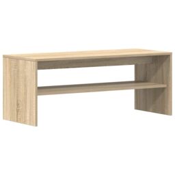 Berkfield Home TV Cabinet Sonoma Oak 100x40x40 cm Engineered Wood in Brown - Size: 100 x 40 x 40 cm - thumbnail 2