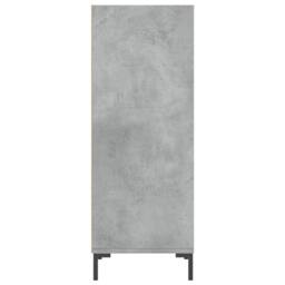 Berkfield Home Sideboard Concrete Grey 34.5x32.5x90 cm Engineered Wood - thumbnail 5
