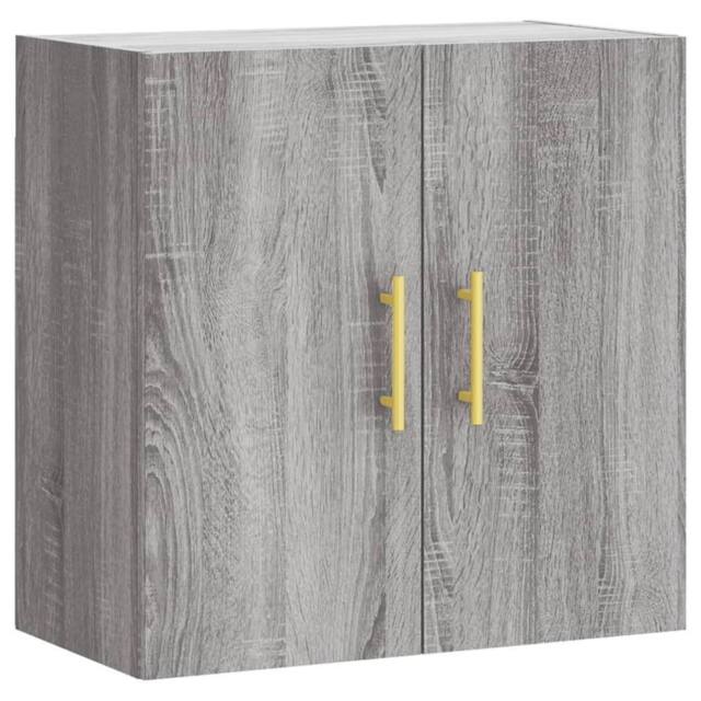 Berkfield Home Wall Cabinet Grey Sonoma 60x31x60 cm Engineered Wood - Size: 60 x 31 x 60 cm - image 1