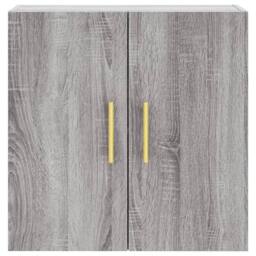 Berkfield Home Wall Cabinet Grey Sonoma 60x31x60 cm Engineered Wood - Size: 60 x 31 x 60 cm - thumbnail 5