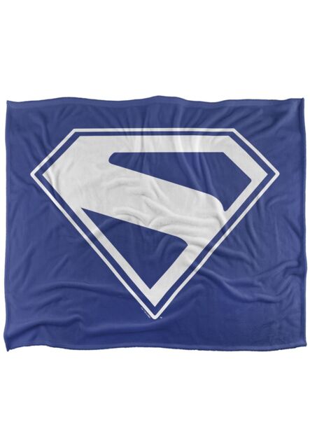 Superman 2025 New Logo White Silky Touch Super Soft Throw Blanket 152 X 127 cm - image 1