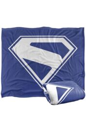 Superman 2025 New Logo White Silky Touch Super Soft Throw Blanket 152 X 127 cm - thumbnail 2