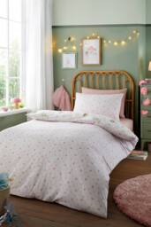 Bedlam 'Summer Fairies' Easy Care Duvet Cover Set - Size: Single - thumbnail 4