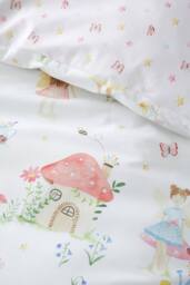Bedlam 'Summer Fairies' Easy Care Duvet Cover Set - Size: Single - thumbnail 3