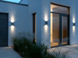 Nordlux Modern Outdoor Wall Light Black Aluminium GU10 Weatherproof - Mains Powered, IP54 - thumbnail 9