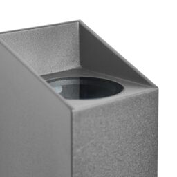 Nordlux Modern Outdoor Wall Light Black Aluminium GU10 Weatherproof - Mains Powered, IP54 - thumbnail 7