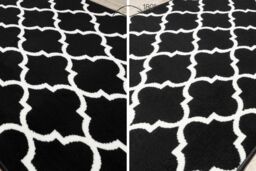 RugsX Bcf Morad Runner in Black - Size: 80 cm x 120 cm - thumbnail 3