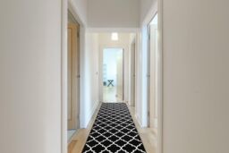 RugsX Bcf Morad Runner in Black - Size: 80 cm x 120 cm - thumbnail 4