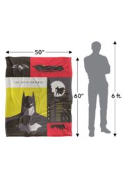 Warner Bros. Batman Icons Silky Touch Super Soft Throw Blanket 152 X 127 cm in White - thumbnail 5
