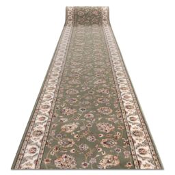 RugsX Wool Nain Runner in Green - Size: 100 cm x 150 cm
